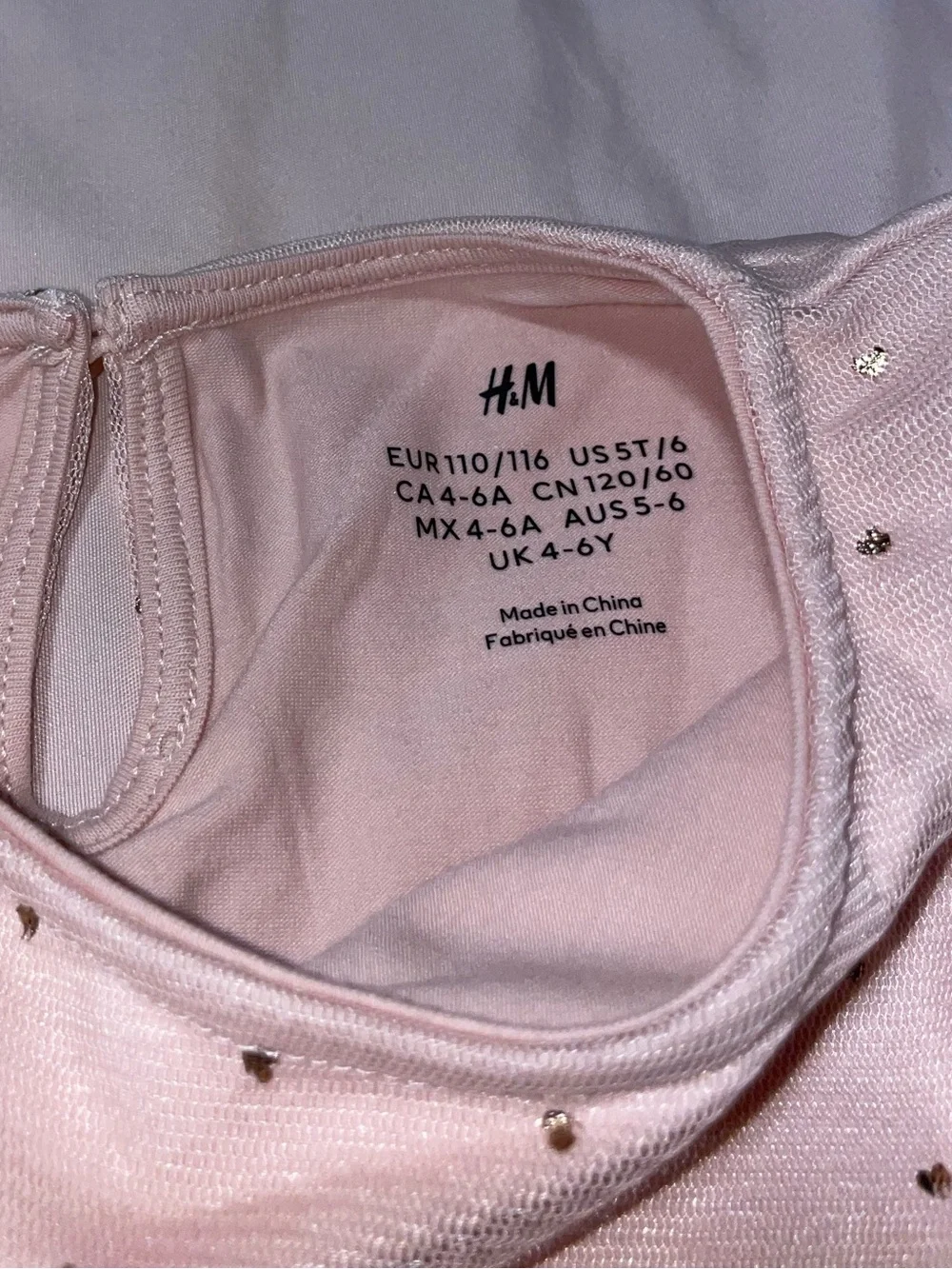 H&M kids foil